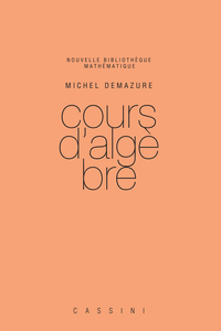 Image de Cours d'algèbre, 2e ed.