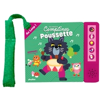 Picture of Livre musical - Mes premières comptines en poussette - Loup