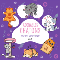 Picture of Instant coloriage - Adorables chatons