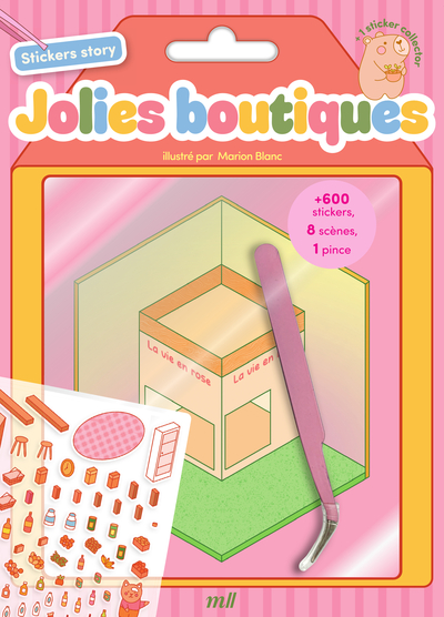 Picture of Stickers story - Jolies boutiques