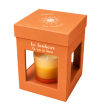 Picture of Bougie à message - Le bonheur te va si bien