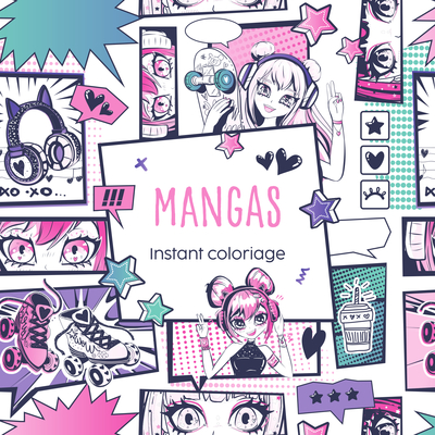 Picture of Instant coloriage - Mangas