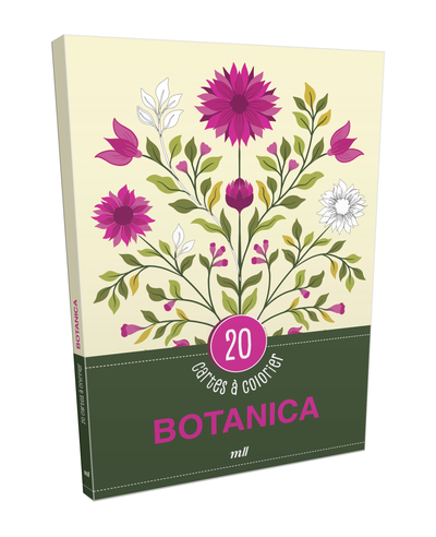 Image de Botanica - 20 cartes à colorier