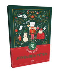 Picture of Joyeuses fêtes - 20 cartes à colorier