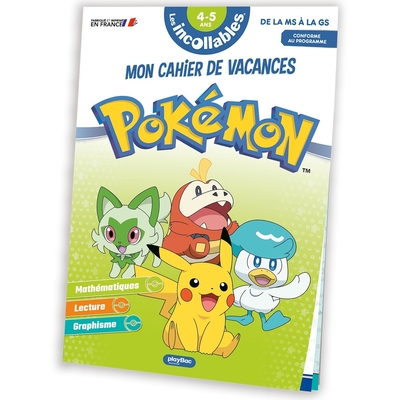 Picture of Cahier de vacances Pokémon 2026 - De la MS à la GS