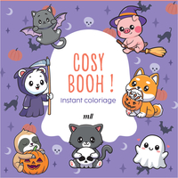 Picture of Instant coloriage - Cosy booh !