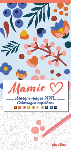 Image de Mamie - Marque-pages XXL - Coloriages mystères