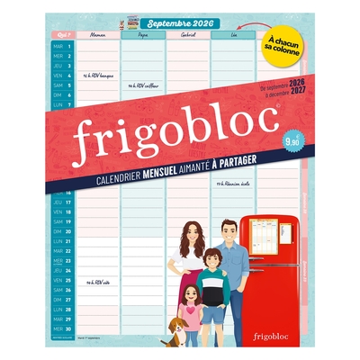 Image de FRIGOBLOC - À CHACUN SA COLONNE (de janv. à décembre 2027)