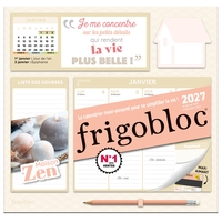 Image de Frigobloc Hebdomadaire Maison Zen 2027  - Calendrier / sem (de janv. à déc. 2027)