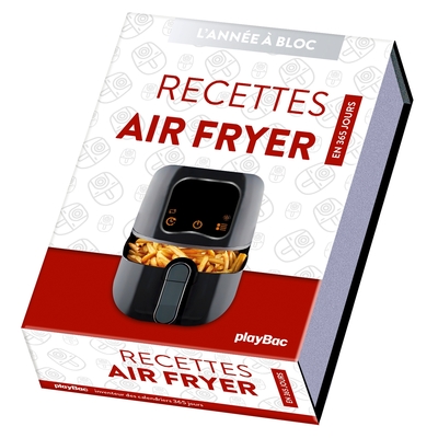 Image de Calendrier Recettes Air Fryer en 365 jours - Année à bloc