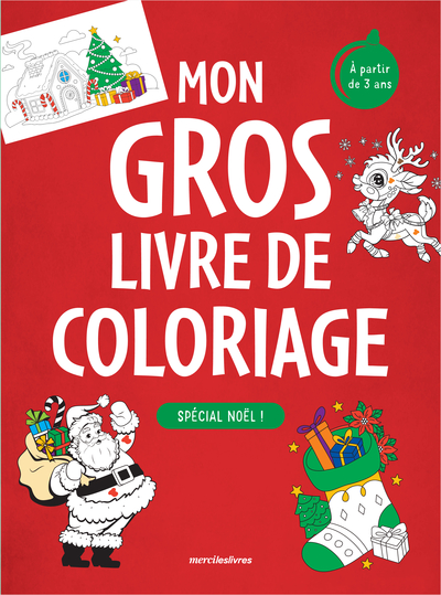 Picture of Mon gros livre de coloriage - Spécial Noël - 3-6 ans