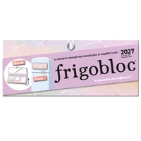 Image de Frigobloc Hebdomadaire à aimanter et à refermer  2027 (de janv. à dec. 2027) - 12 mois