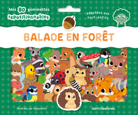Picture of Balade en forêt - Ma pochette de gommettes repositionnables