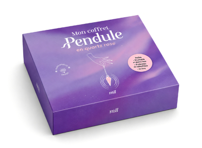 Picture of Mon coffret pendule en quartz rose