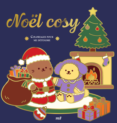Image de Noël cosy - Version Collector - Coloriages pour me détendre