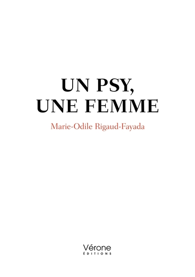 Image de Un psy, une femme