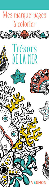 Picture of Mes marque-pages à colorier : Trésors de la mer