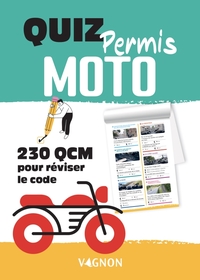 Picture of Quiz permis moto - 230 QCM pour tester vos connaissances