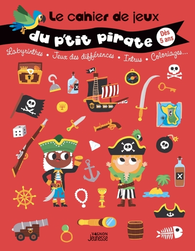 Image de Le cahier de jeux du p'tit pirate