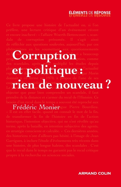 Picture of Corruption et politique : rien de nouveau ?