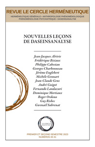 Picture of Nouvelles leçons de Daseinsanalyse