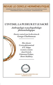 Picture of L'intime, la pudeur et le sacré