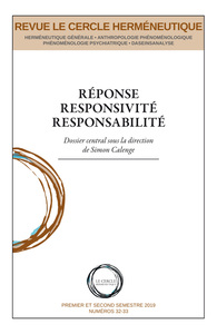 Picture of REPONSE, RESPONSIVITE, RESPONSABILITE