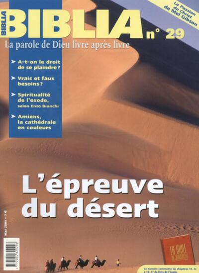 Image de L'BIBLIA 29 - ÉPREUVE DU DÉSERT