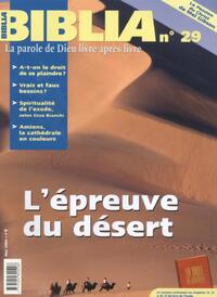 Image de L'BIBLIA 29 - ÉPREUVE DU DÉSERT