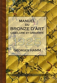 Image de Manuel du bronze d'art ciselure et gravure