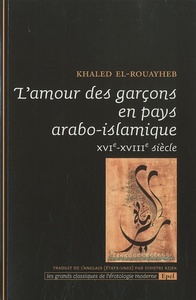 Image de L AMOUR DES GARCONS EN PAYS ARABO MUSULMANS XVI XVII SIECLE