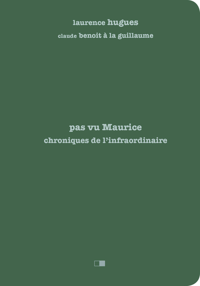 Picture of Pas vu Maurice. Chroniques de l'infraordinaire
