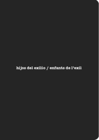 Picture of Enfant de l'exil / hijos del exilio