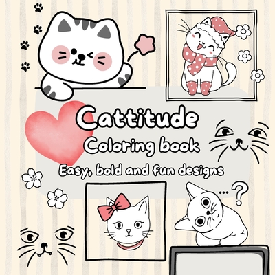Picture of Cattitude Coloring Book