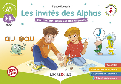 Image de Les invités des Alphas - Jeu sur l'orthographe des sons complexes CP CE1