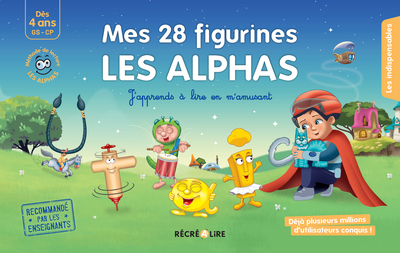 Image de Mes 28 figurines LES ALPHAS