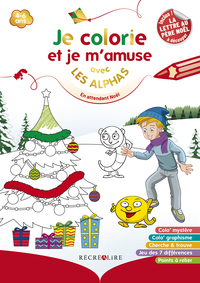 Image de Je colorie et je m'amuse avec les Alphas en attendant Noël