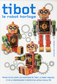 Image de Tibot Le robot horloge - Puzzle 3D