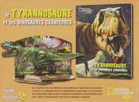 Image de Le Tyrannosaure et les dinosaures carnivores - Livre + puzzle 3D