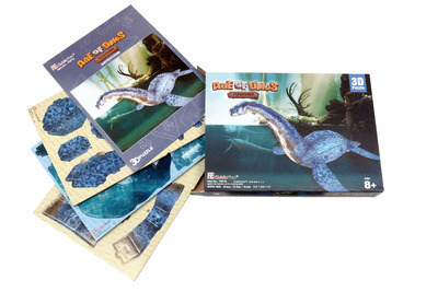 Image de Le plésiosaure et les grands reptiles aquatiques