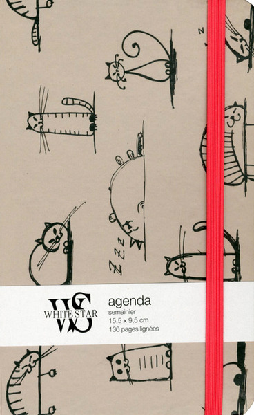 Image de Agenda Drôle croquis chats 2016