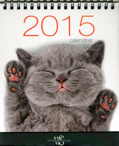 Image de Calendrier de table Chats 2015