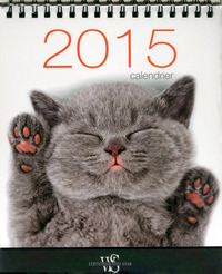 Image de Calendrier de table Chats 2015