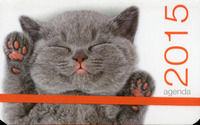 Image de Agenda Chats 2015