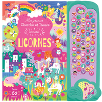Picture of Mon premier cherche et trouve sonore - Licornes