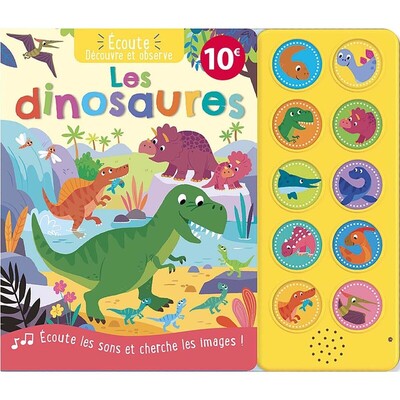 Picture of Écoute, découvre et observe - les dinosaures