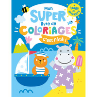 Picture of Mon super livre de coloriages - C'est l'été