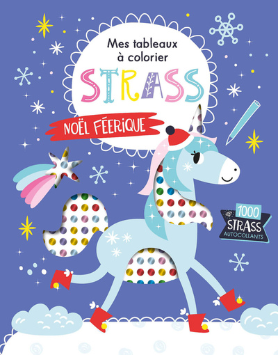 Picture of NOEL FEERIQUE - MES TABLEAUX A COLORIER STRASS