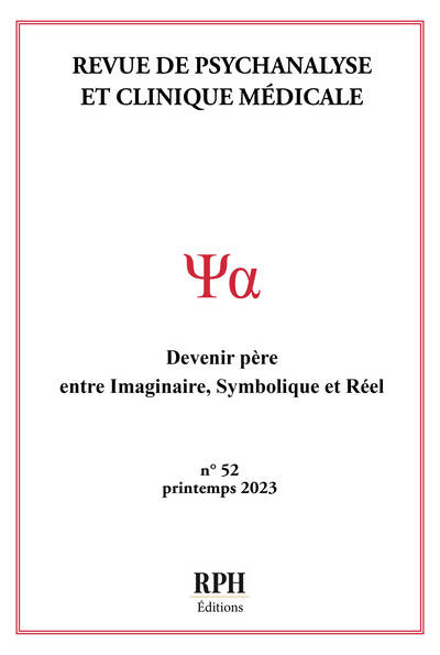 Picture of Revue de Psychanalyse et Clinique Médicale n°52