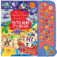 Picture of Mon premier cherche et trouve sonore - pirates, dinos et magiciens